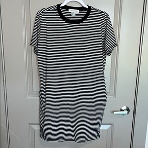 Black and White Shirt Dress